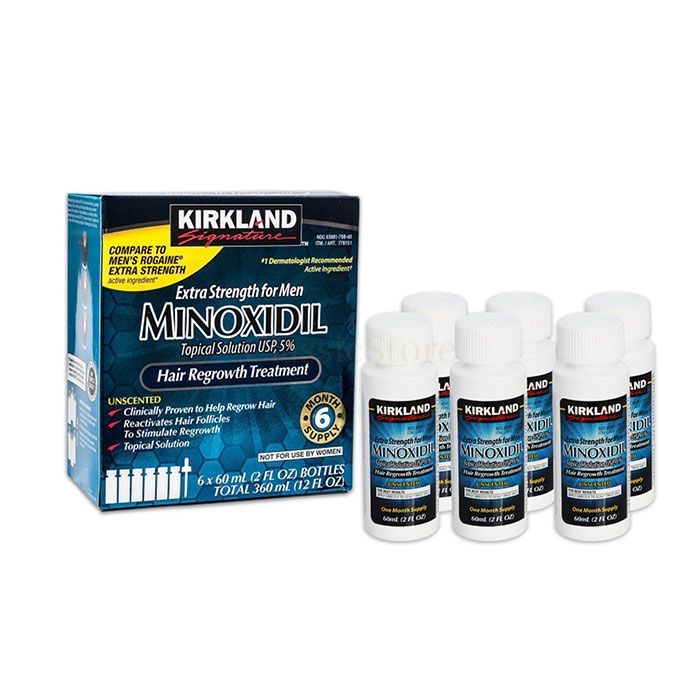 Minoxidil - scalp and beard hair growth agent in Smorgon