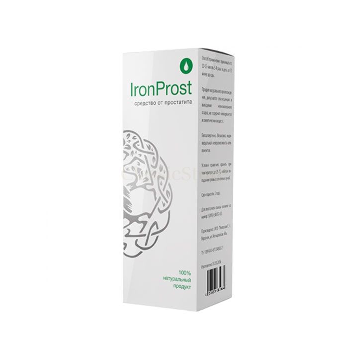 IronProst - drops from prostatitis in Yalta