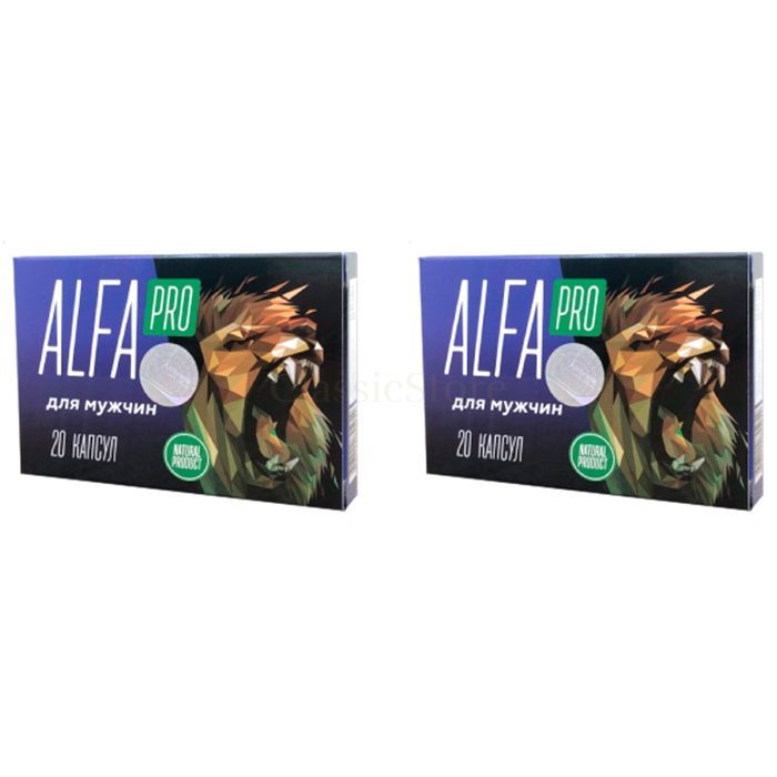 Alfapro - capsules for potency in Yevlakh