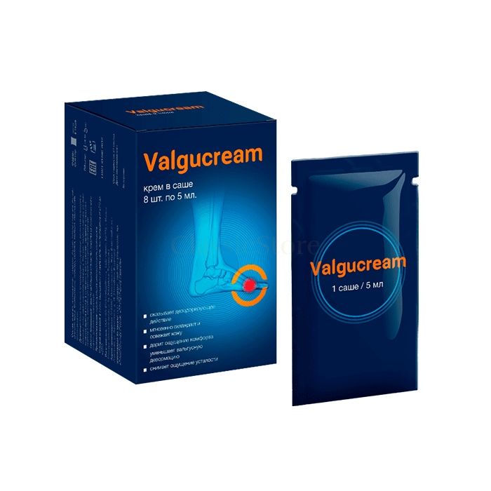 Valgucream - hallux valgus in Chelyabinsk