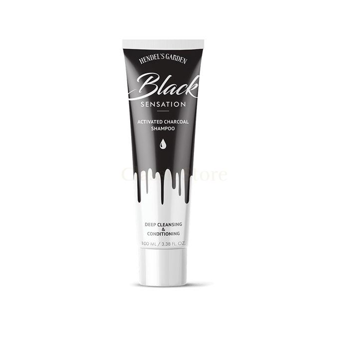 Black Sensation - detox shampoo with natural ingredients in Kaspi